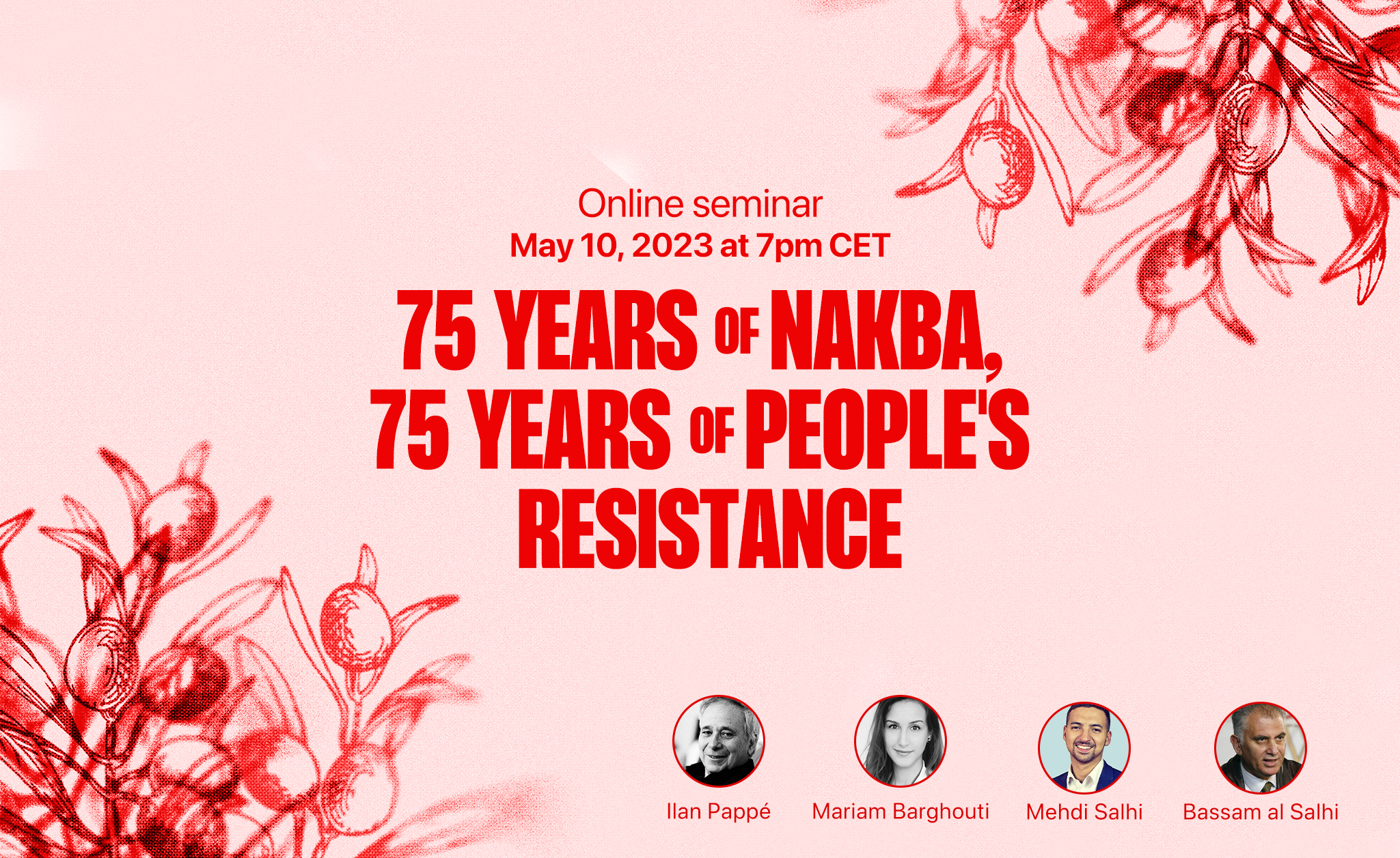 Seminar: 75 years of Nakba, 75 years of People’s Resistance