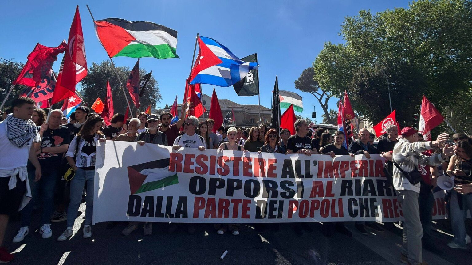 Liberation Day in Italy marked in solidarity with Cuba and Palestine