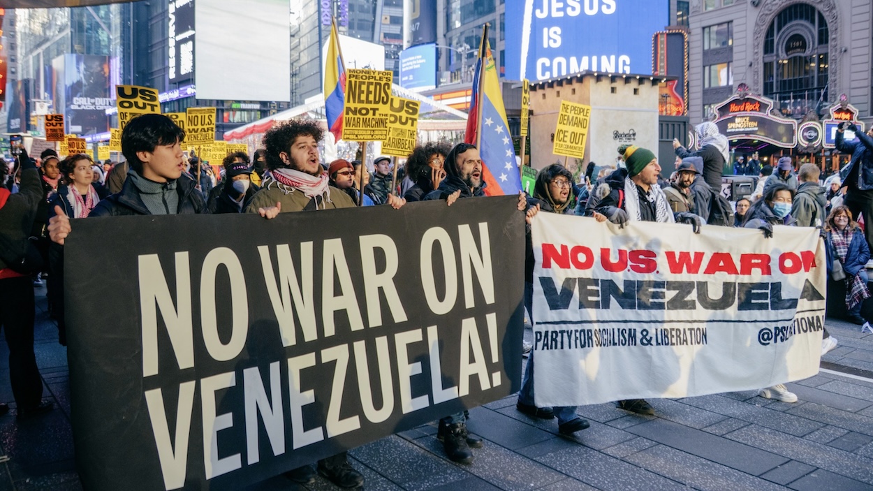 Left parties in Asia denounce US military threats against Venezuela