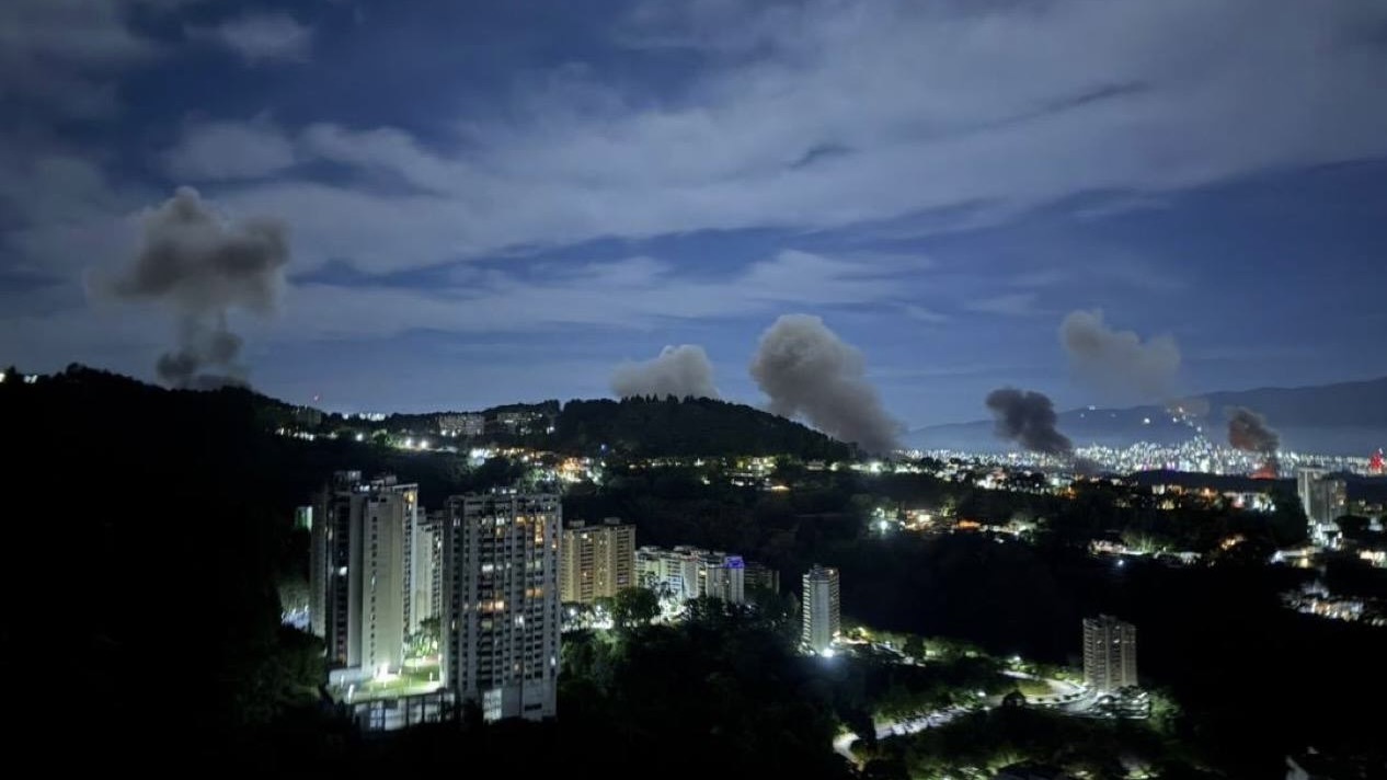 US bombs Venezuela