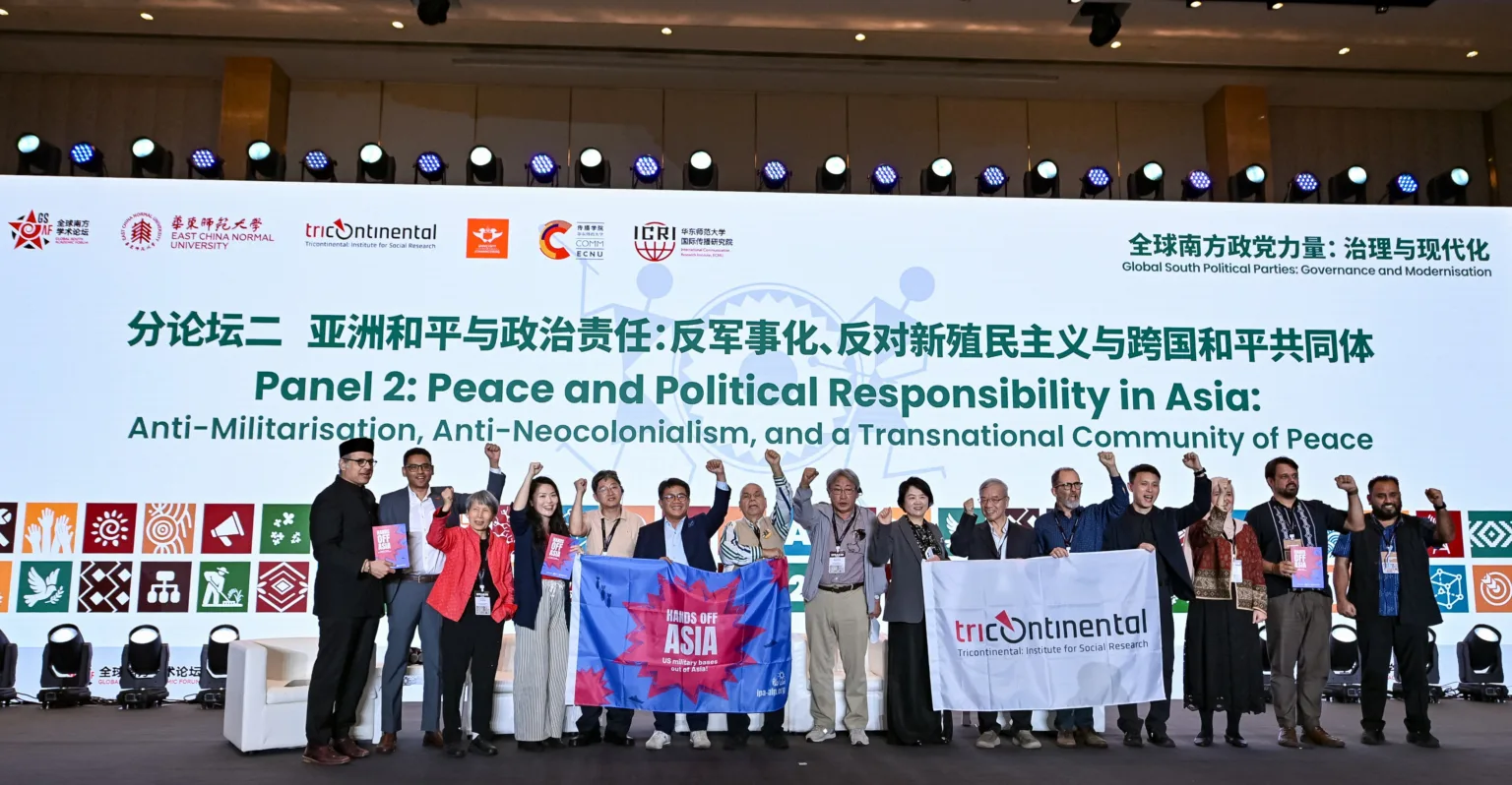 ‘EE. UU. fuera de Asia’: Se presenta en China un libro sobre el militarismo estadounidense en la región.